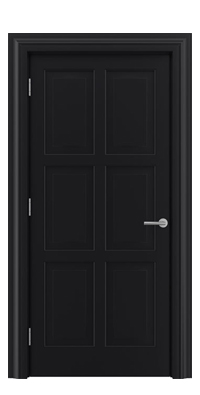 Shadbolt_Type7_Timeless_Hardwood_Door_with_RAL9005_paint_finish