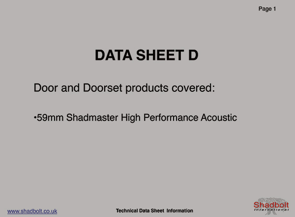 Doorset-Datasheet-D